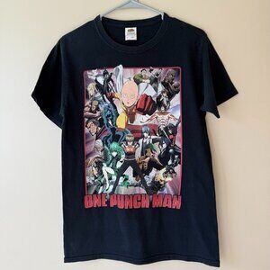 Fruit of the Loom One Punch Man Unisex T-Shirt Anime Size Small 100% Cotton
